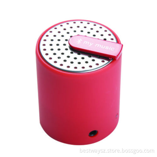 Bluetooth speaker with 250mAh battery capacity